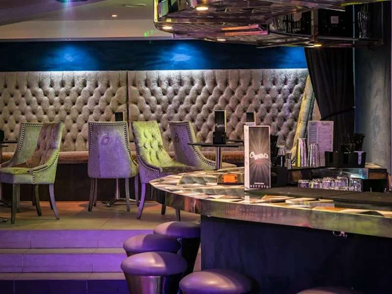 Crystal's Karaoke Marbella Puerto Banus, stylish decor, great vibe, high quality music